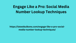 Engage Like a Pro: Social Media Number Lookup Techniques