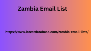 Zambia Email List