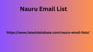 Nauru Email List