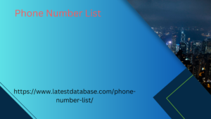 Phone Number List