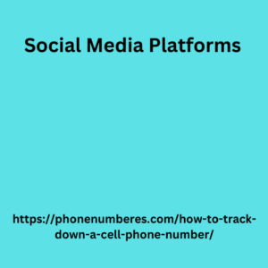 Social Media Platforms