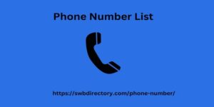 Phone Number list